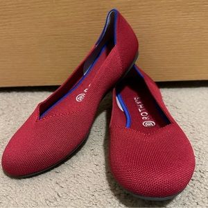 Rothy’s The Flat Red Size 9